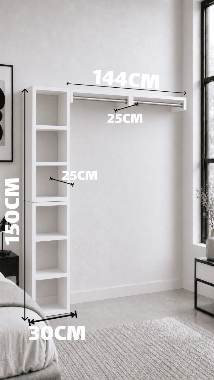 مخطط أبعاد WOODEN